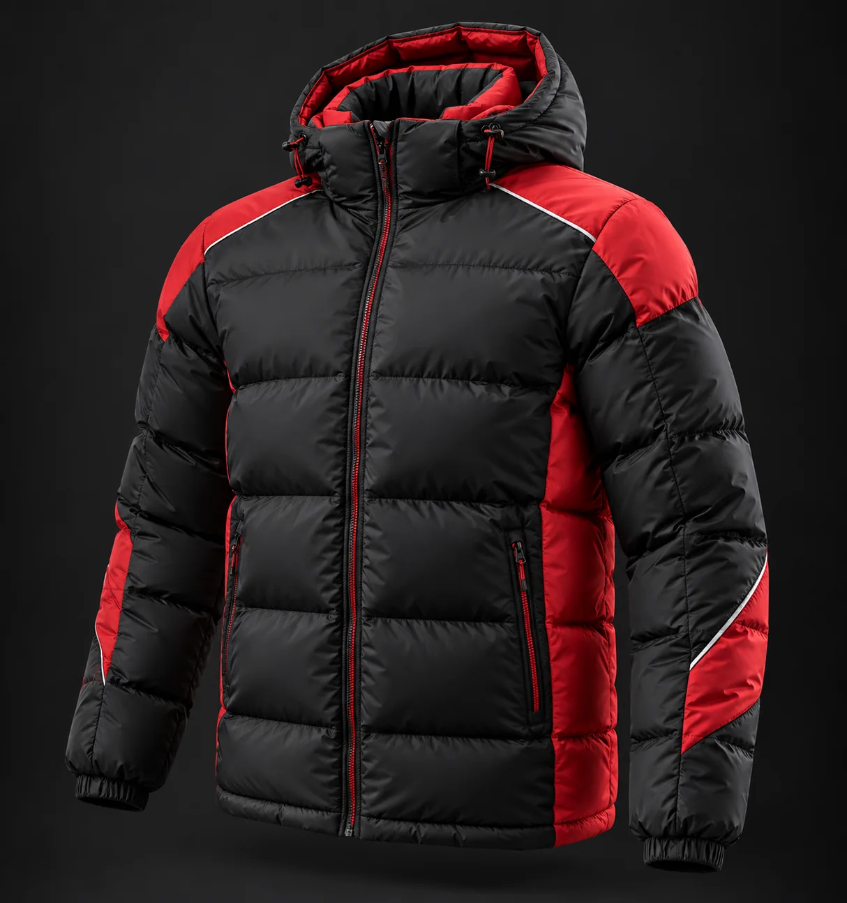 Puffer Jacket MASEZO SPORTS product mockup