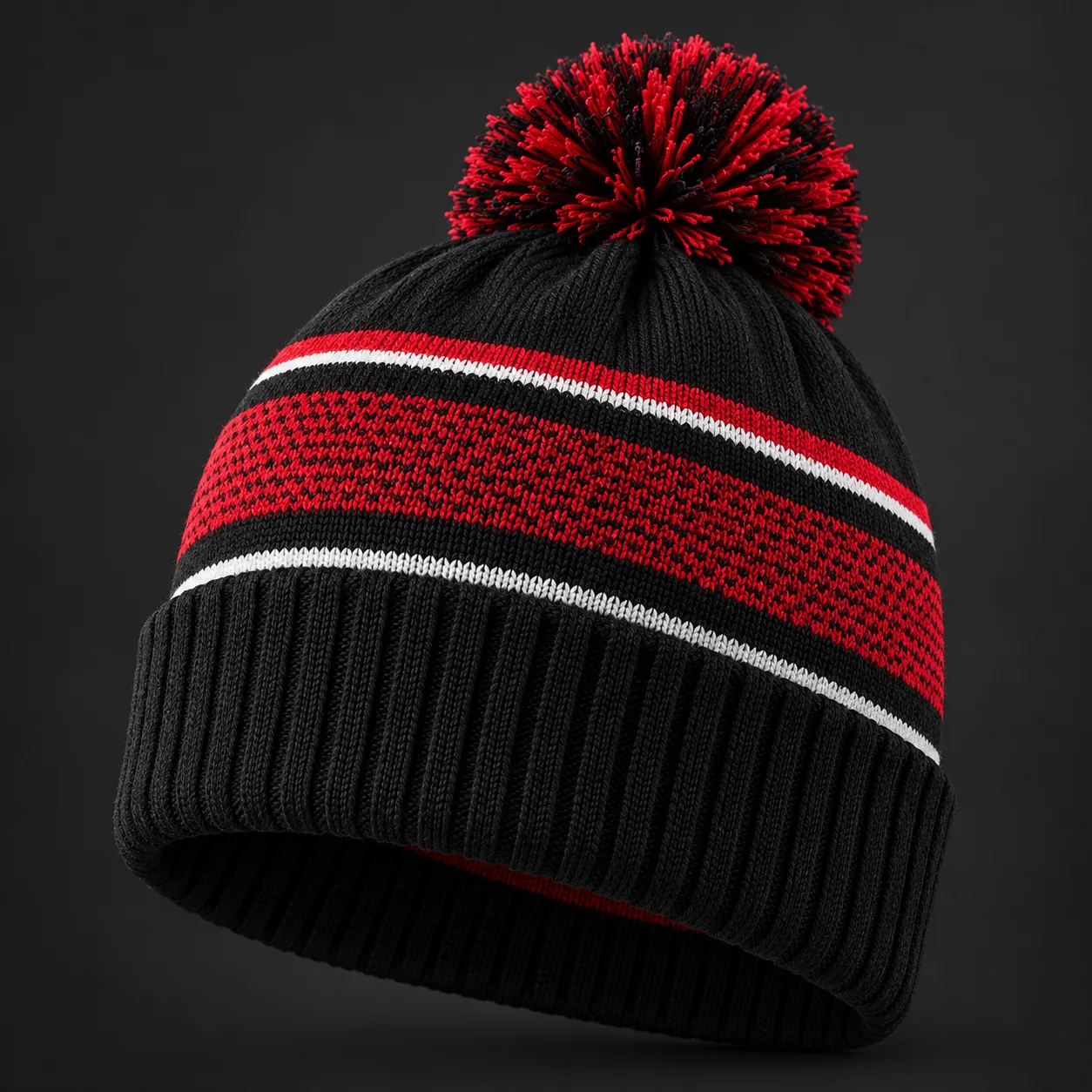 Soccer Pom Pom Cap MASEZO SPORTS product mockup
