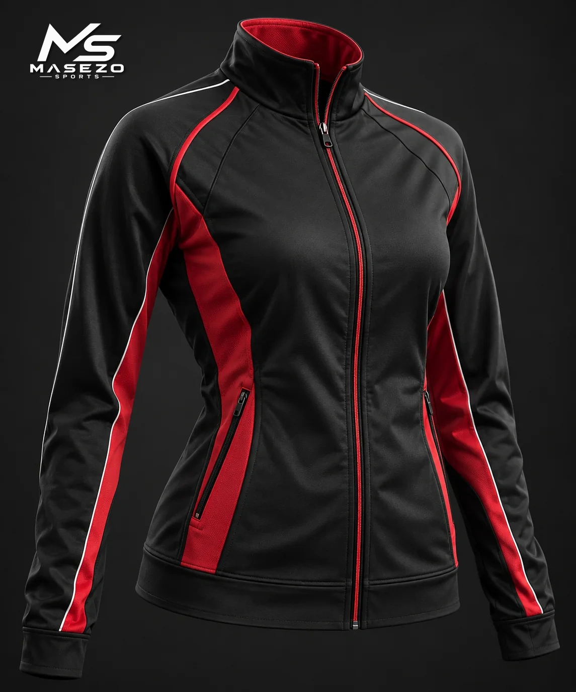 Women’s Training Jacket MASEZO SPORTS product mockup