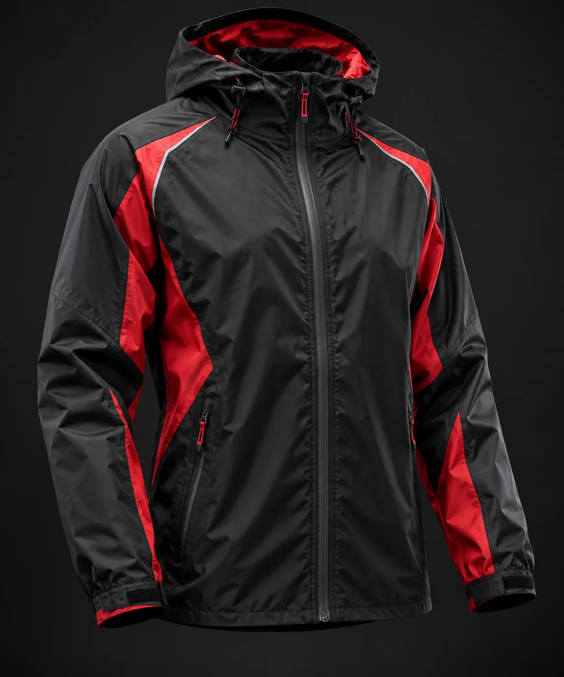 Rain Jacket MASEZO SPORTS product mockup
