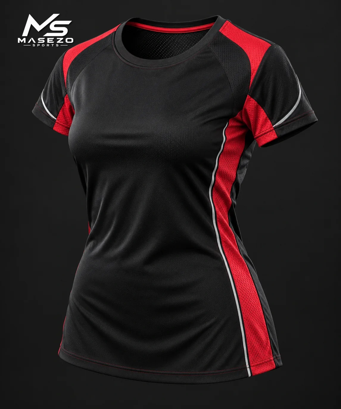 Women’s Gym T-Shirt MASEZO SPORTS product mockup