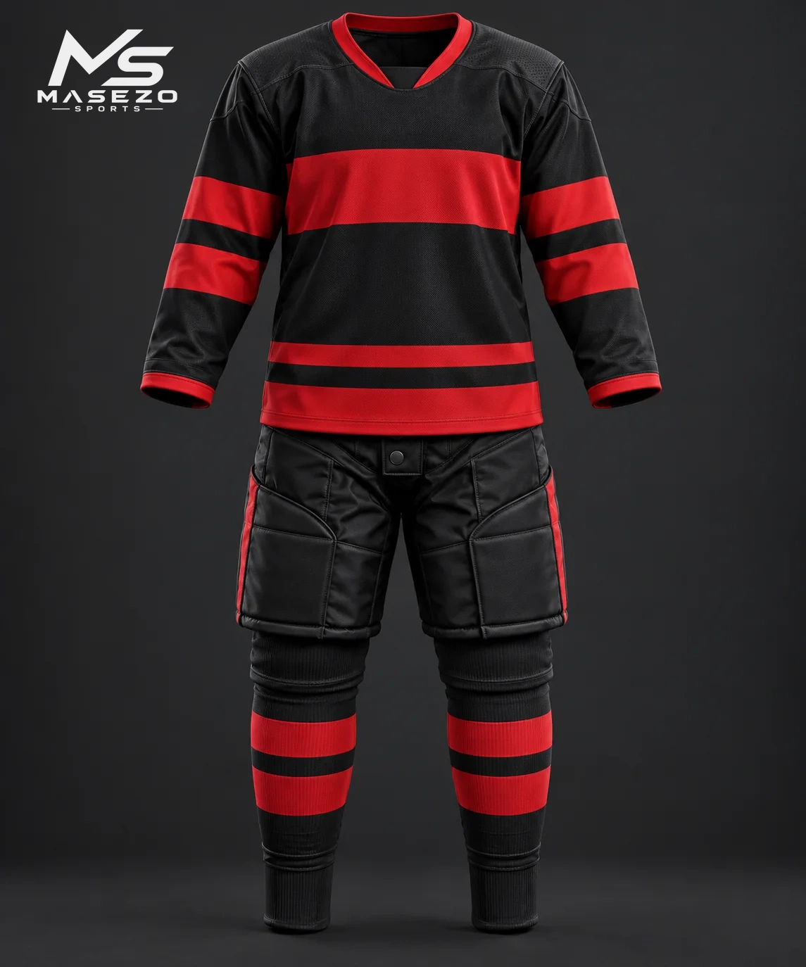 Ice Hockey custom sportswear illustration
