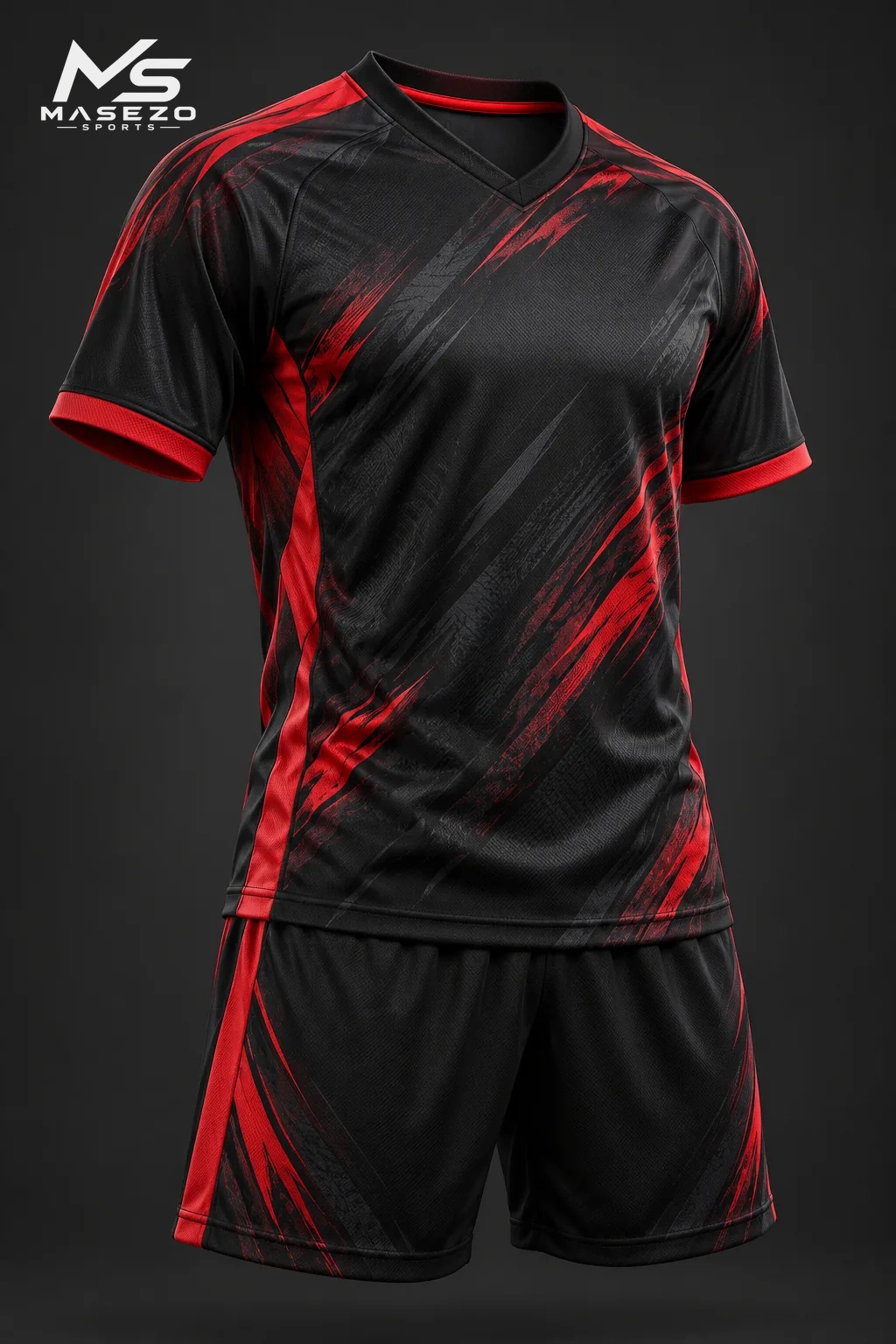 Soccer custom sportswear illustration